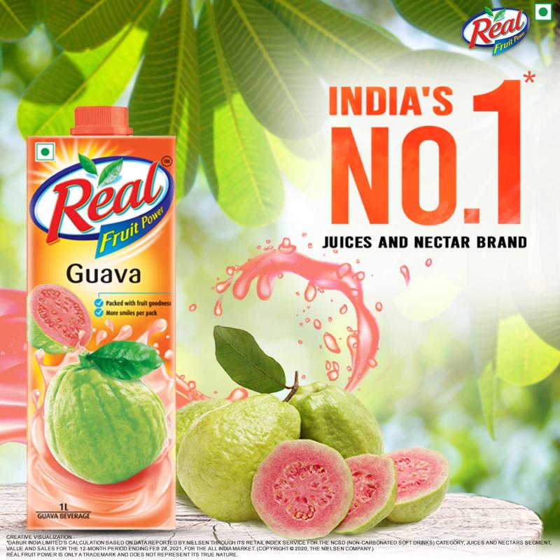 Real Fruit Power Guava Juice - 1 L