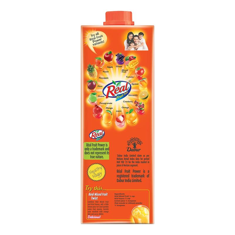 Real Fruit Power Mixed Fruit Juice - 1 L