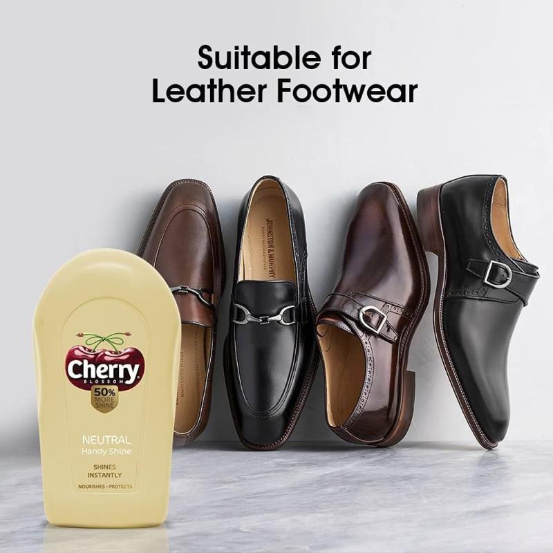 Cherry Blossom Neutral Handy Shine Shoe Polish Sponge - 1 pcs