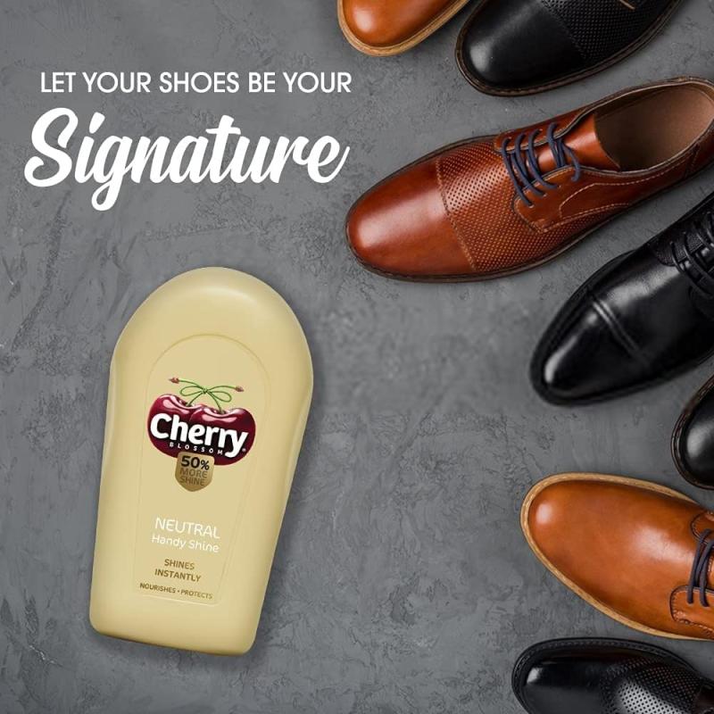Cherry Blossom Neutral Handy Shine Shoe Polish Sponge - 1 pcs
