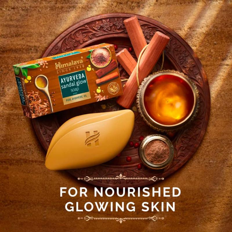 Himalaya Ayurveda Sandal Glow Soap - 125 g